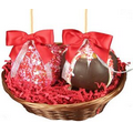 Two Apple Sweetheart Gift Basket